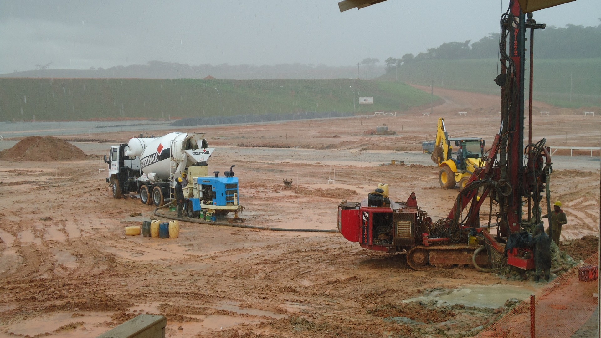 Implantação da base de Bela Vista em Macaé